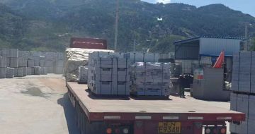 兰州 芝麻白仿形路沿石，直形路沿石