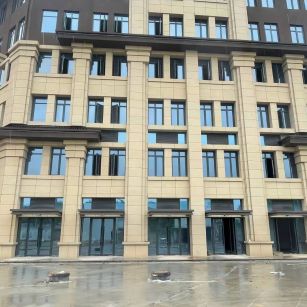 兰州 黄金麻花岗岩荔枝面小区外墙干挂