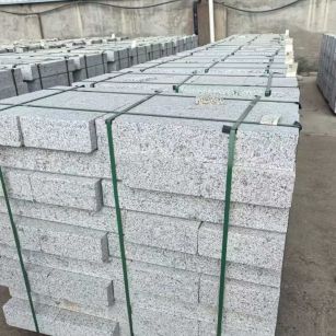 兰州 白麻花岗岩路沿石，弧形路沿石，道牙石，马路牙子，界石，路缘石，平沿石，直岩石，平缘石等