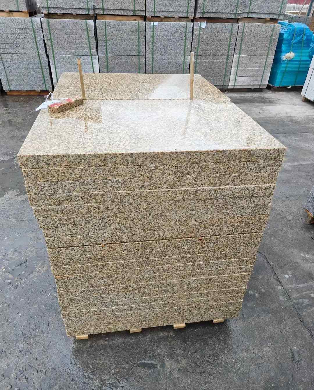 兰州 湖北黄金麻花岗岩石材荔枝面外墙石材