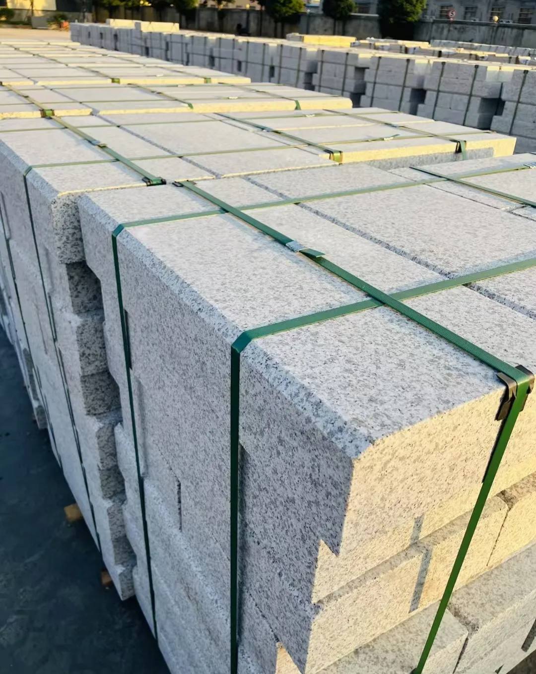 兰州 白麻花岗岩路沿石，马路牙子，路缘石，平石，立缘石等