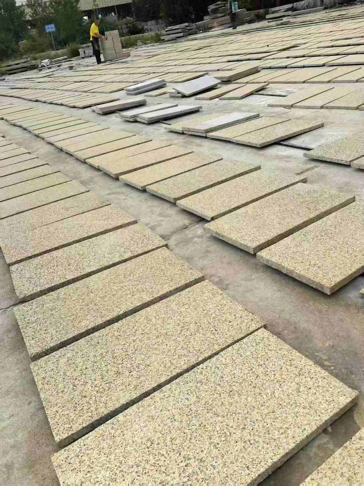 兰州 黄金麻荔枝地铺石面排板