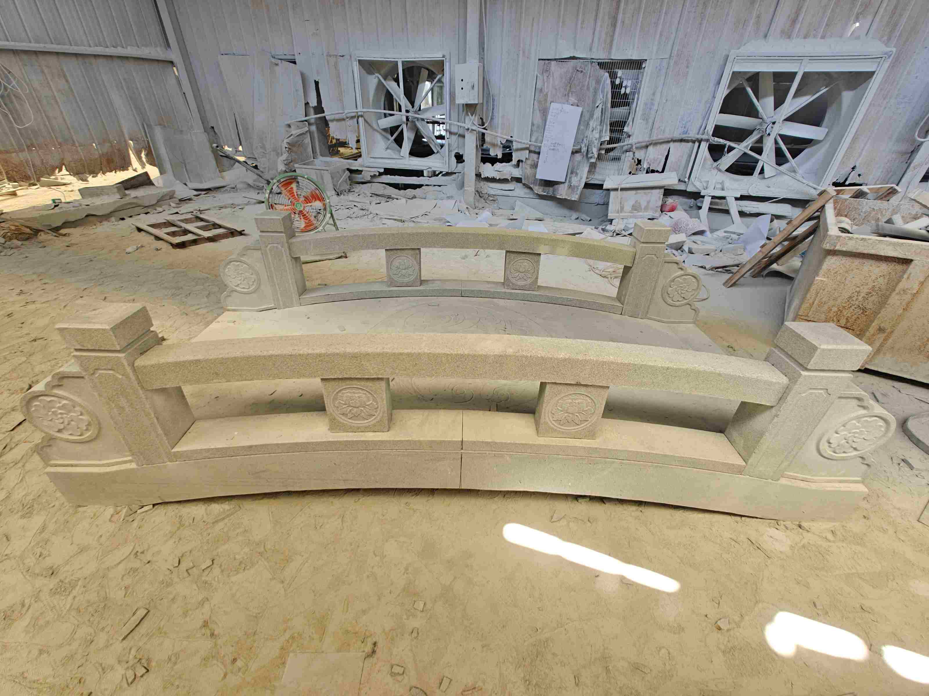 兰州 芝麻灰花岗岩异形加工-拱桥，石桥