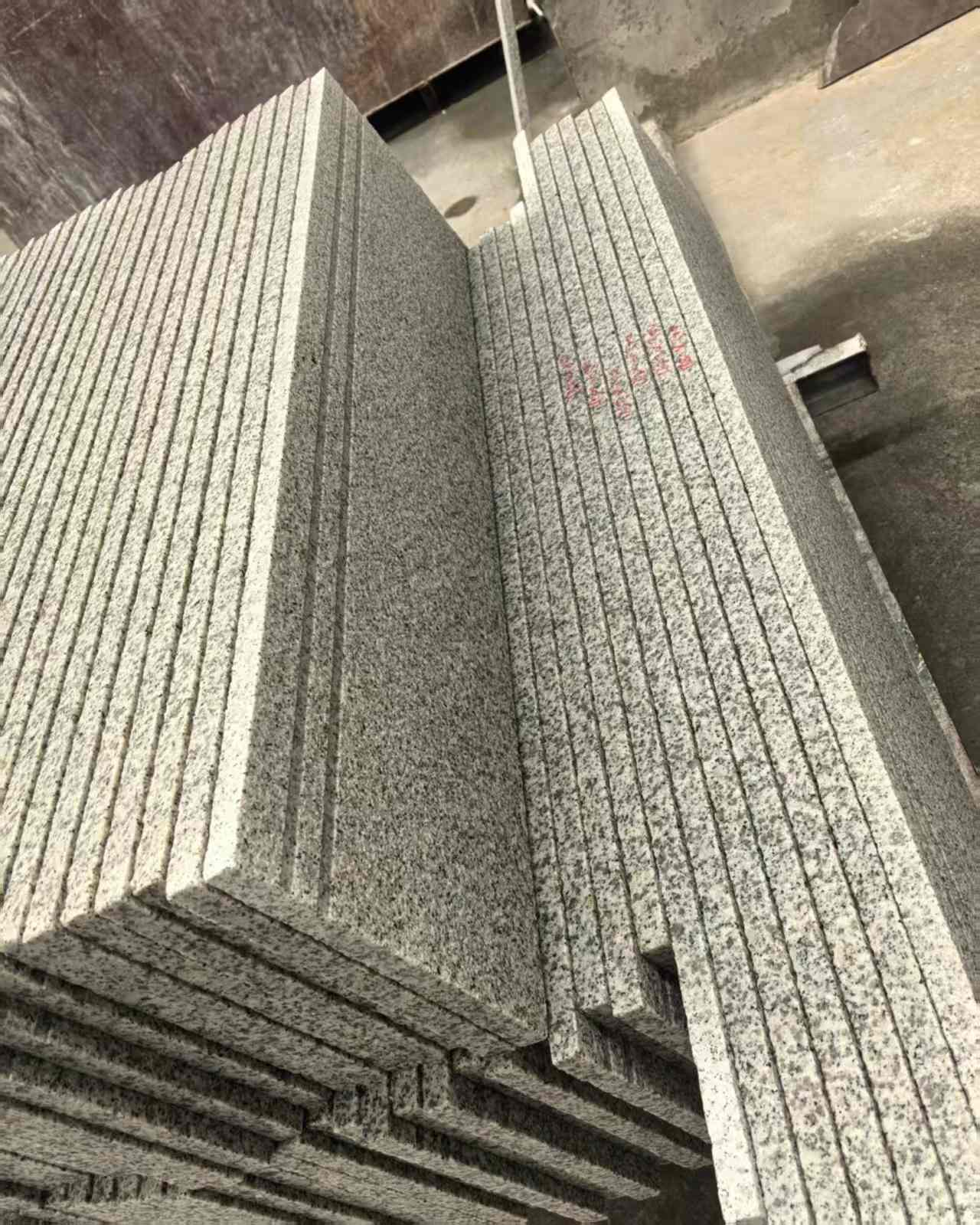 兰州 白麻荔枝面花岗岩楼梯踏步