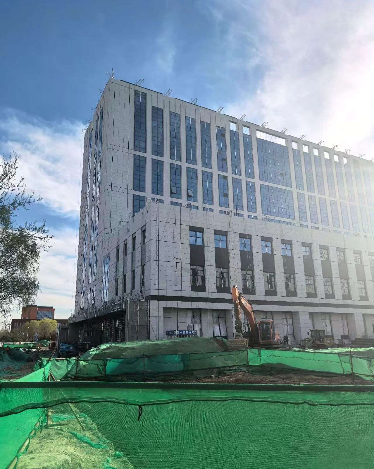 兰州 白麻花岗岩石材外墙干挂