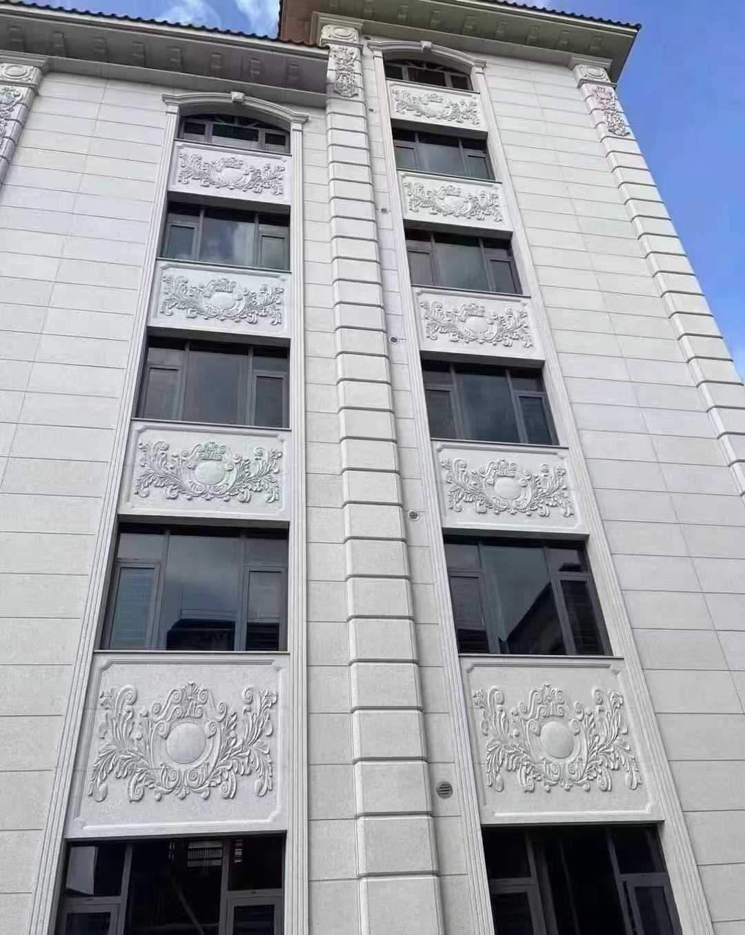 兰州 白麻荔枝面花岗岩别墅外墙干挂